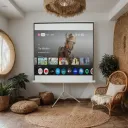 Tripod Projector Screen 213x213cm